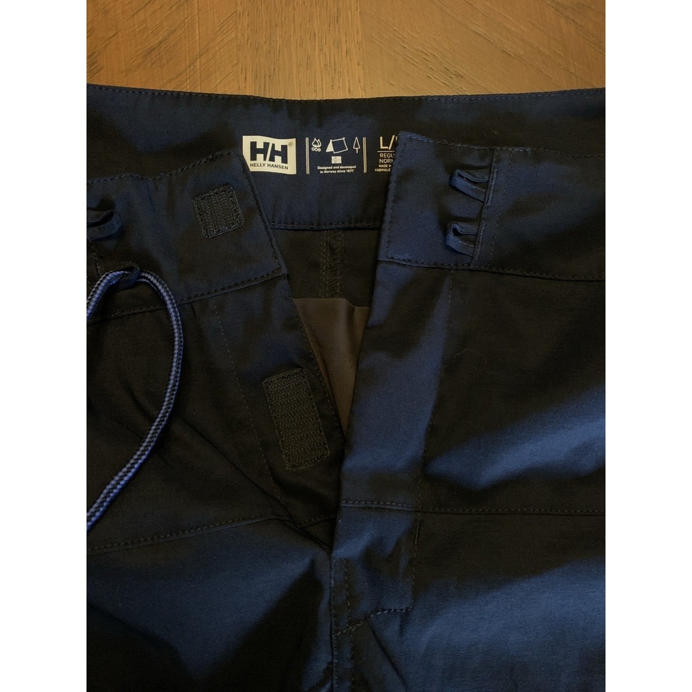NWT Helly Hansen Solen Water Shorts Recycled 36x9.5" Unlined - Men's L Navy - Picture 4 of 15